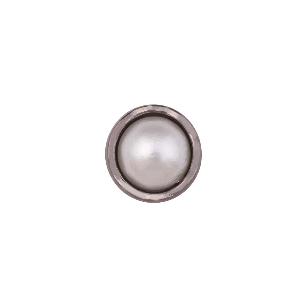 10mm (16L) Wavy Rounded Rim Shiny Decorative Pearl Buttons