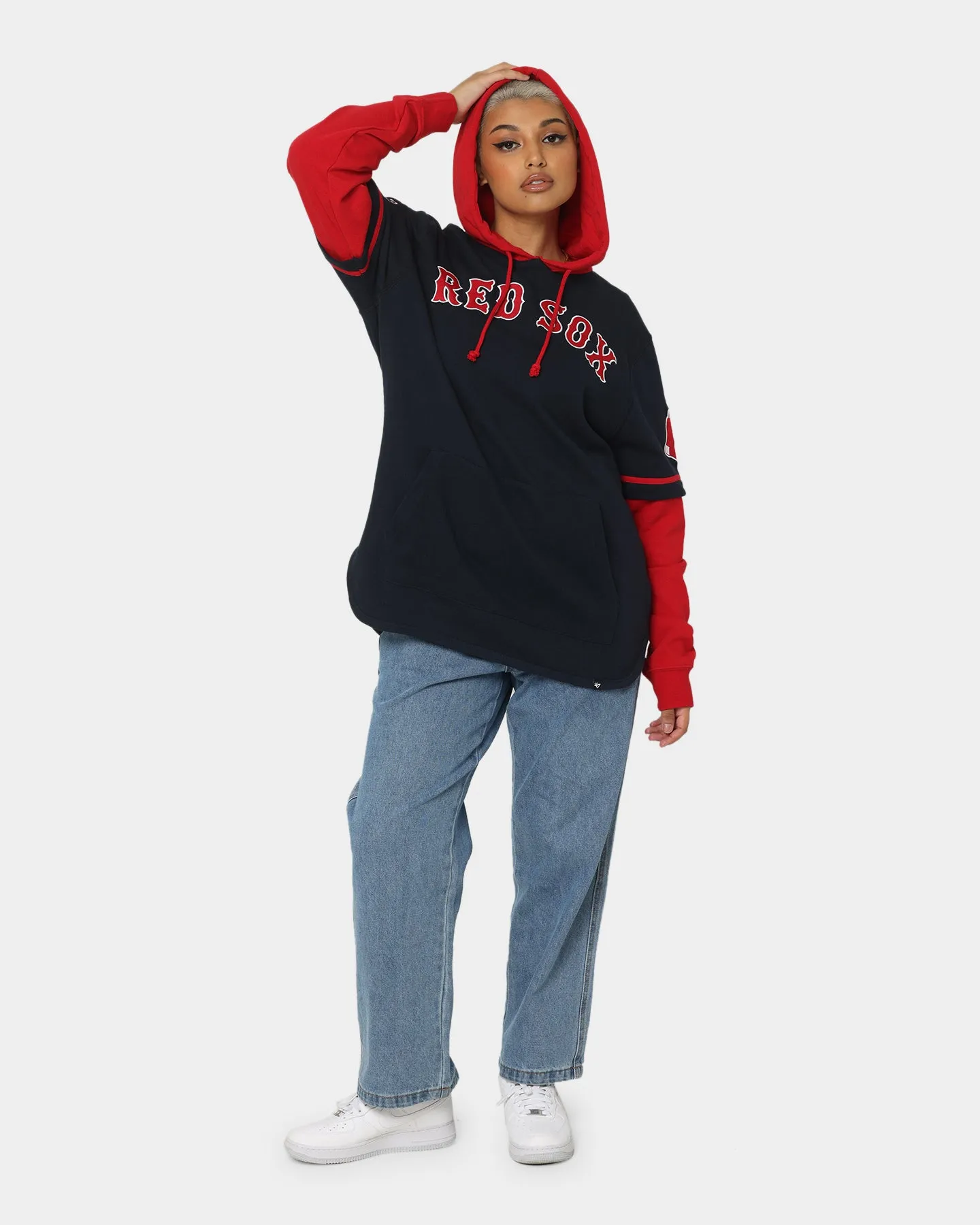 47 Brand Boston Red Sox Shortstop Hoodie Fall Navy