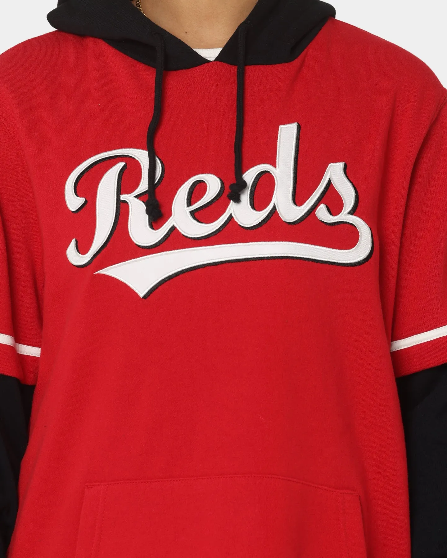 47 Brand Cincinnati Reds Shortstop Hoodie Red