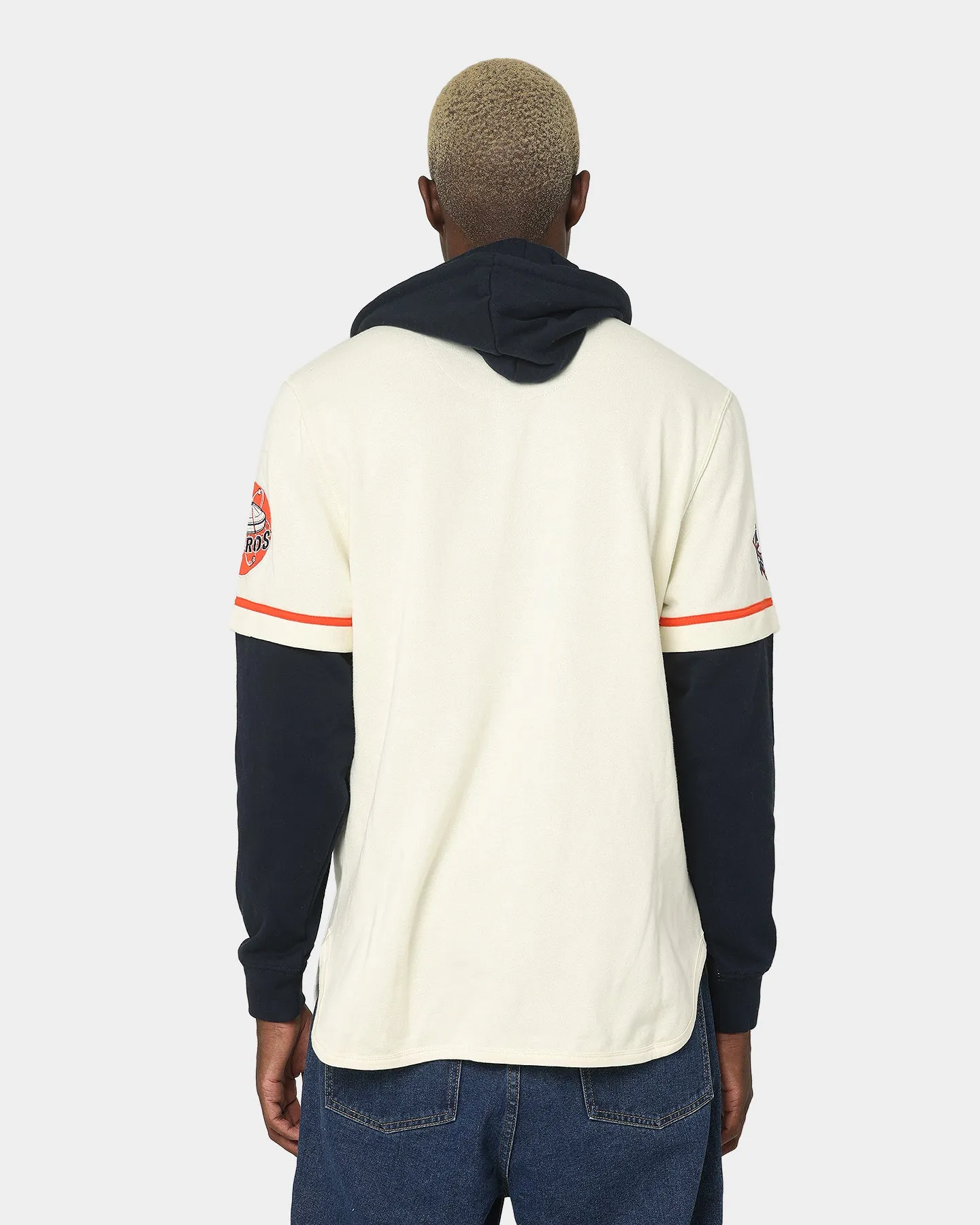 47 Brand Houston Astros Shortstop Hoodie Cream