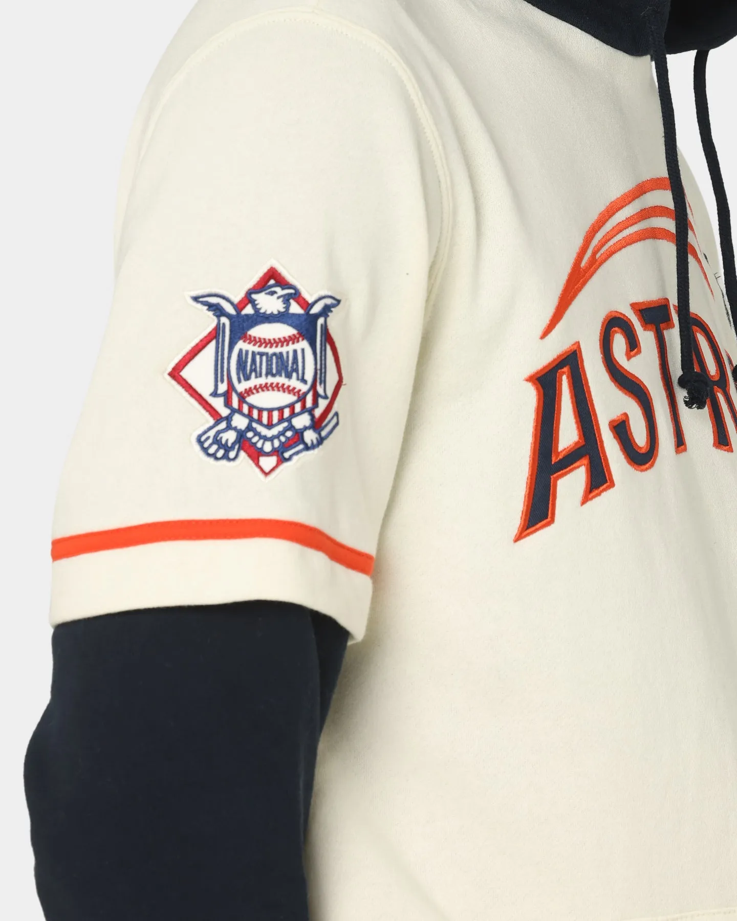 47 Brand Houston Astros Shortstop Hoodie Cream