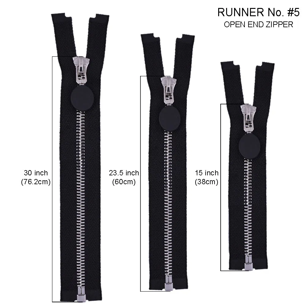 #5 Fashionable Designer Metal Zipper for Jackets/Coats