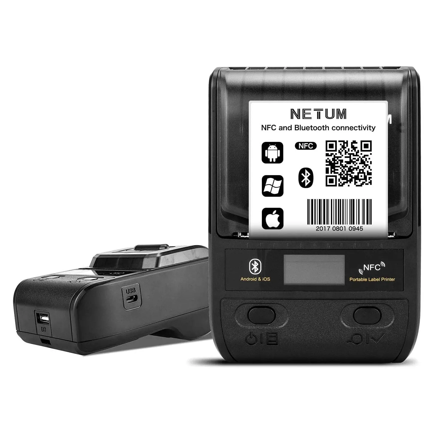 58mm Bluetooth Thermal Label Printer