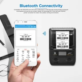 58mm Bluetooth Thermal Label Printer