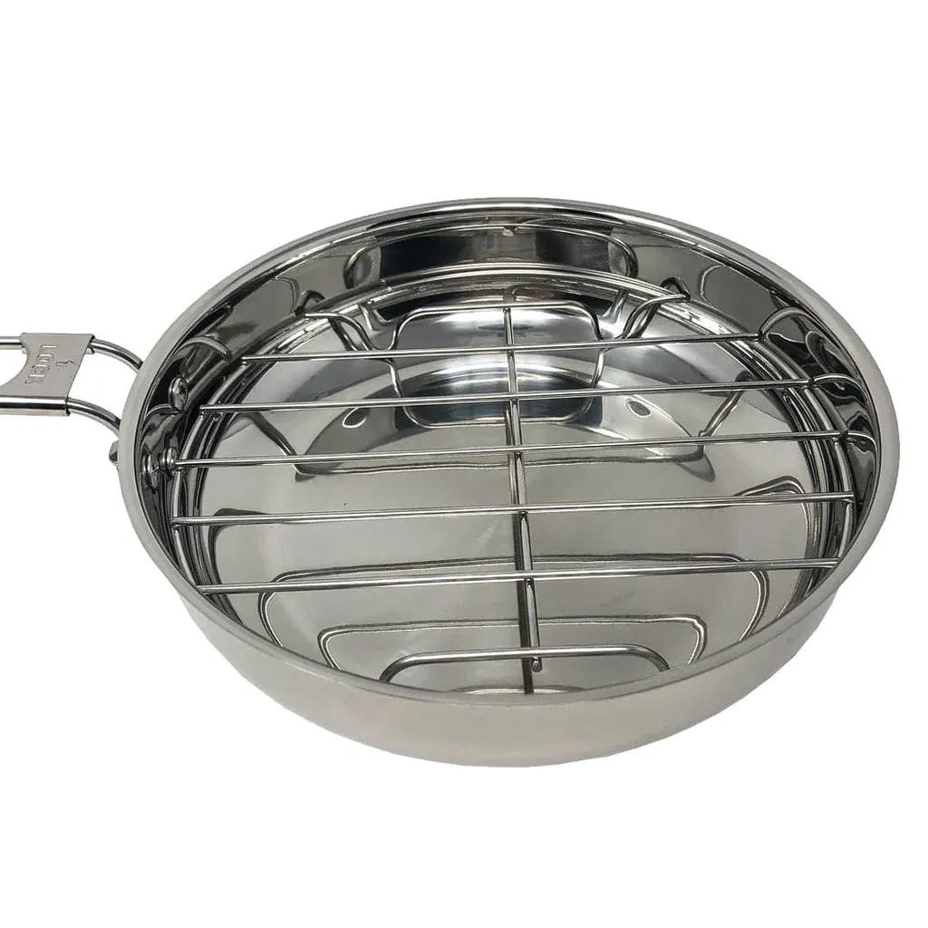 8" Skillet and Broiler Rack Combo