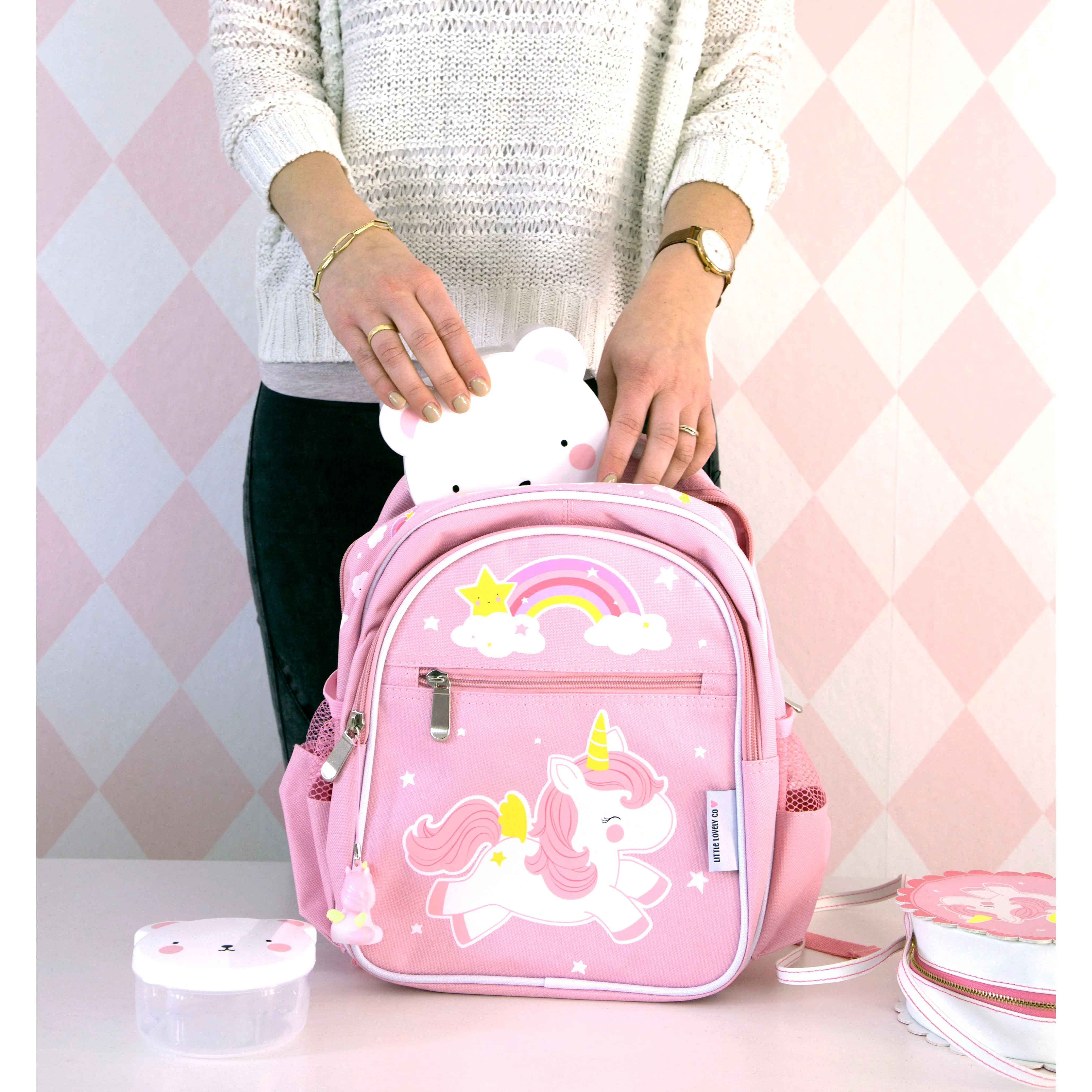 A Little Lovely Company Backpack Unicorn