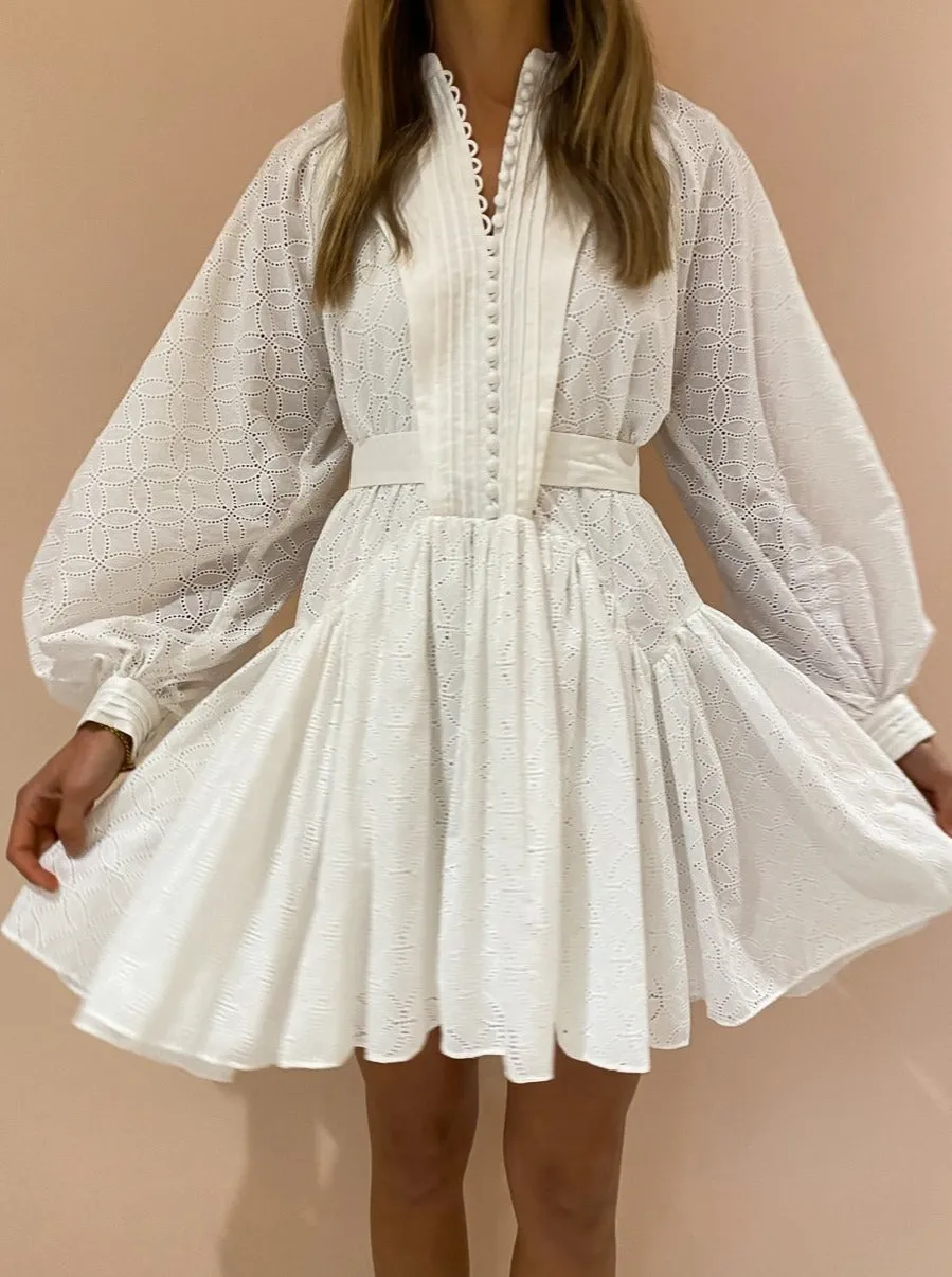 Acler Gibson Dress in White