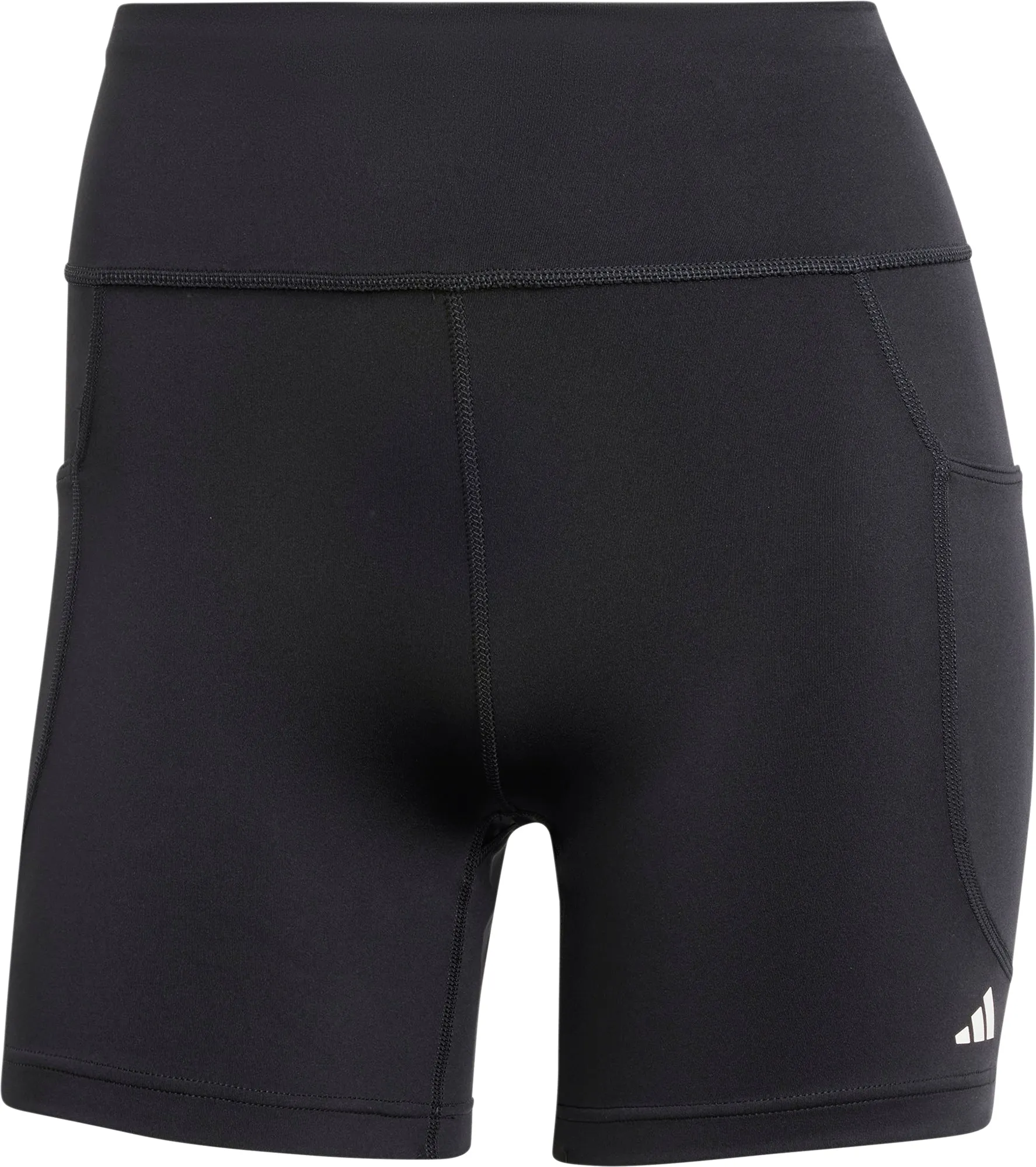 adidas DailyRun 5 Inch Womens Short Running Tights - Black