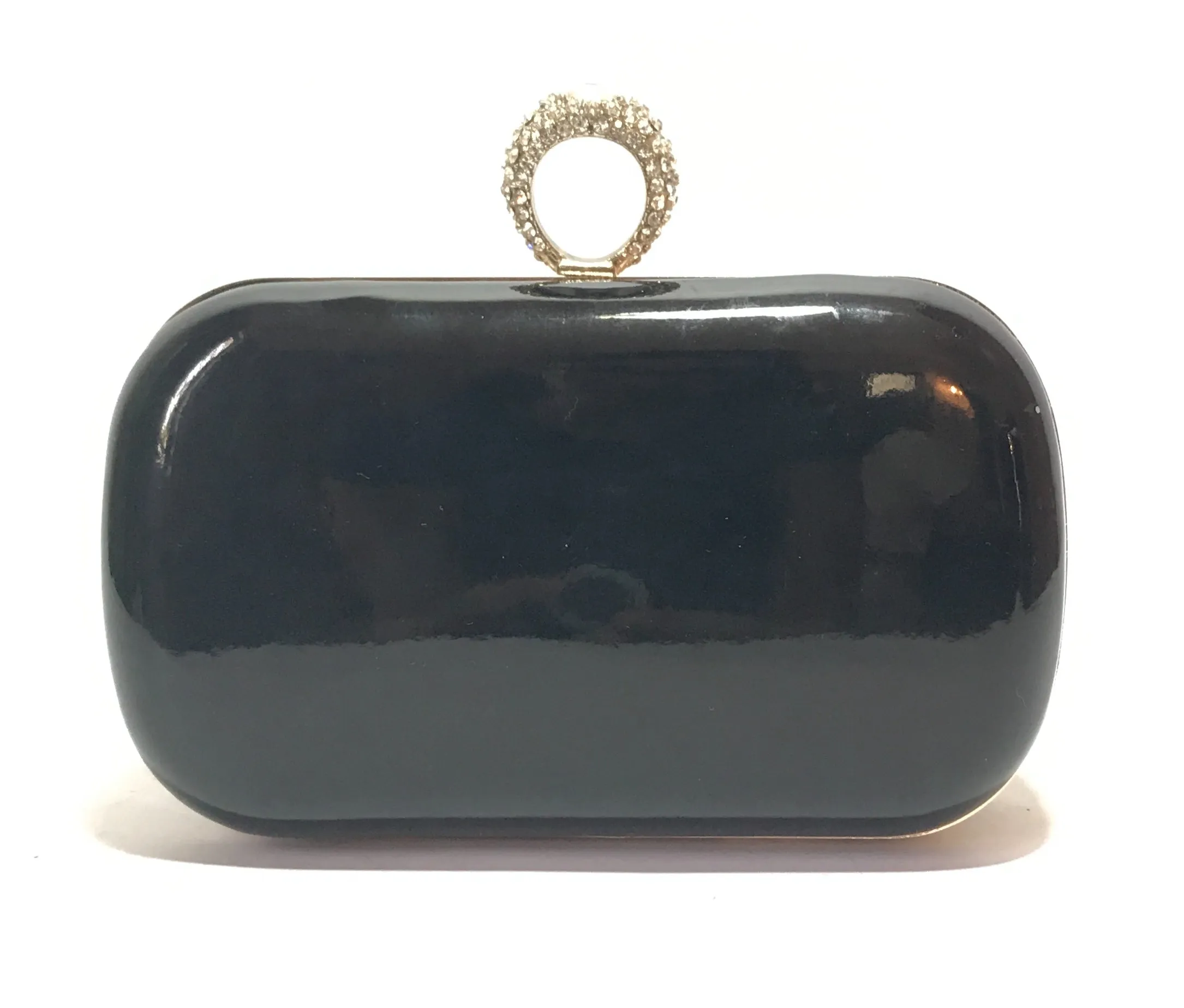 Aldo Black 'Liberato' Ring Clutch | Pre Loved |