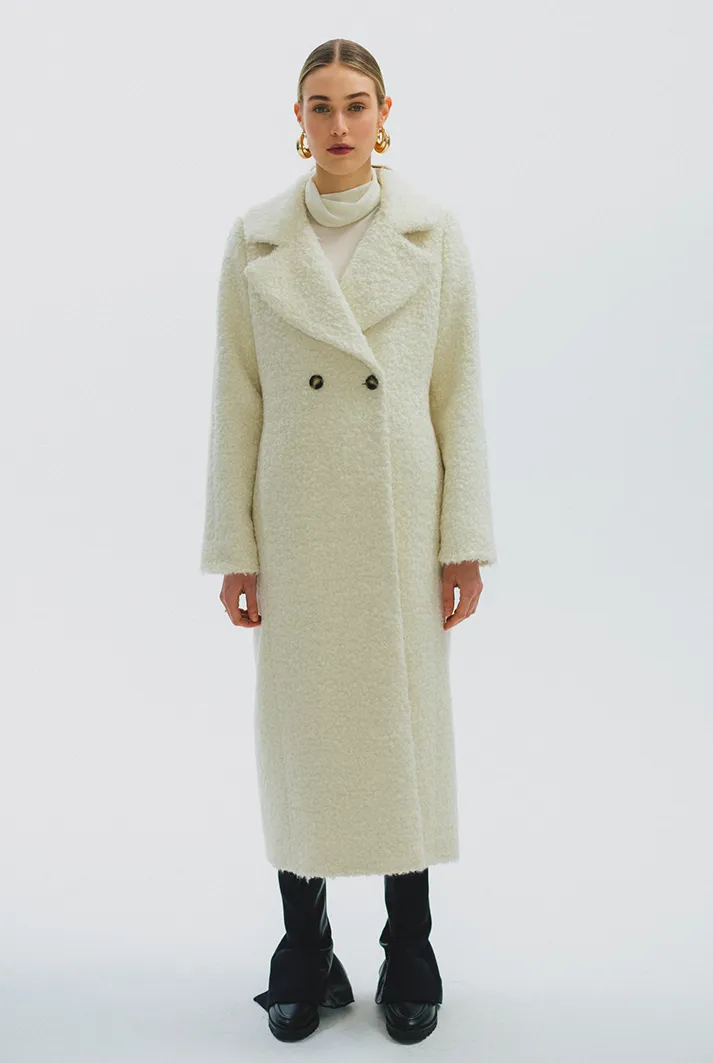 Alpaca Belted Coat