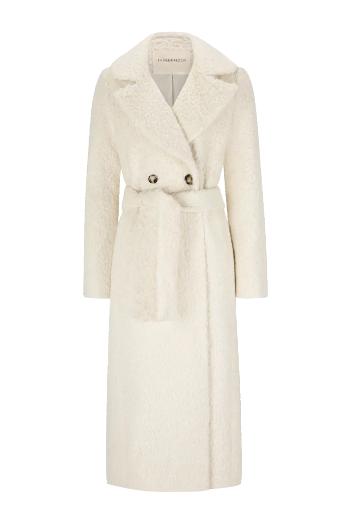 Alpaca Belted Coat