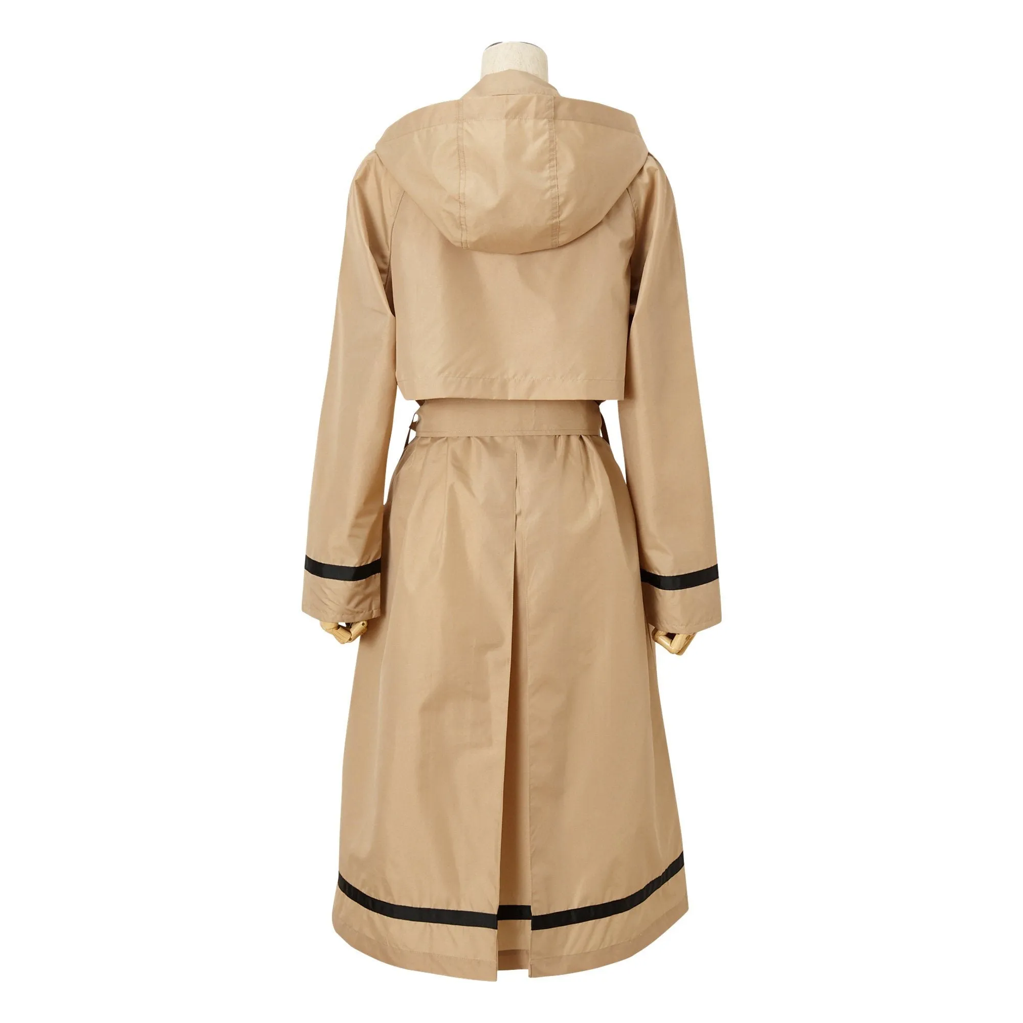 Anhelo Trench Rain Coat Beige