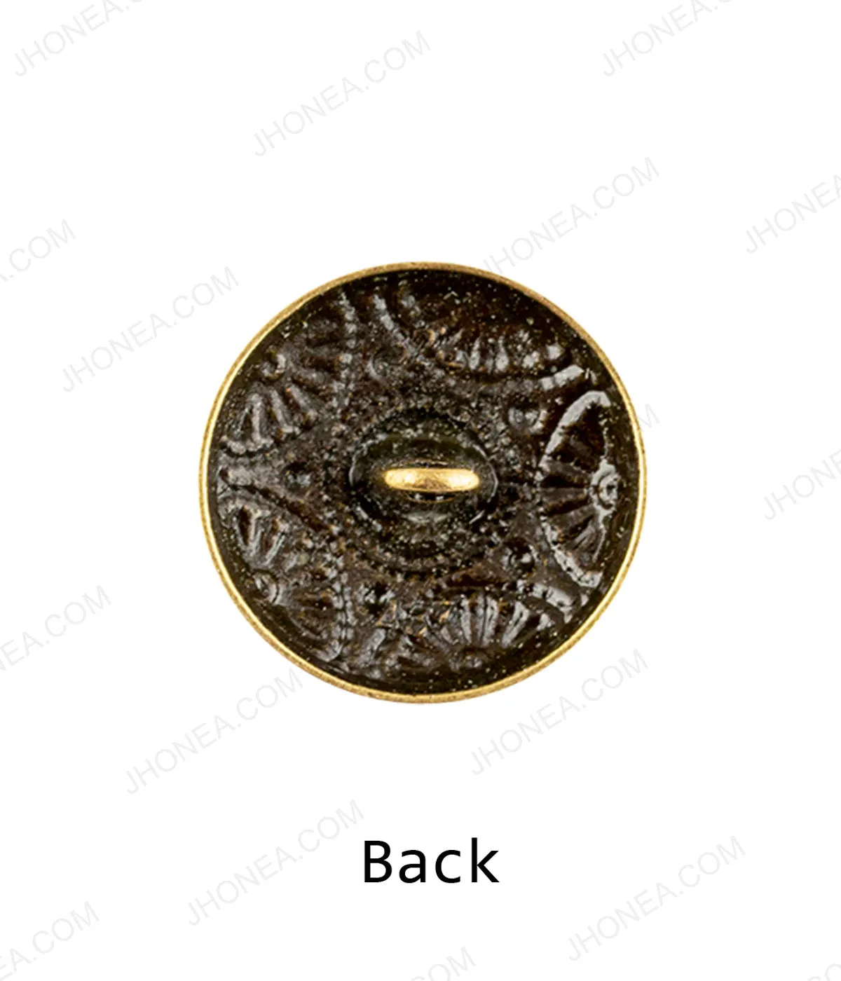 Antique Brass & Antique Gold Intricate Floral Design Ethnic Buttons