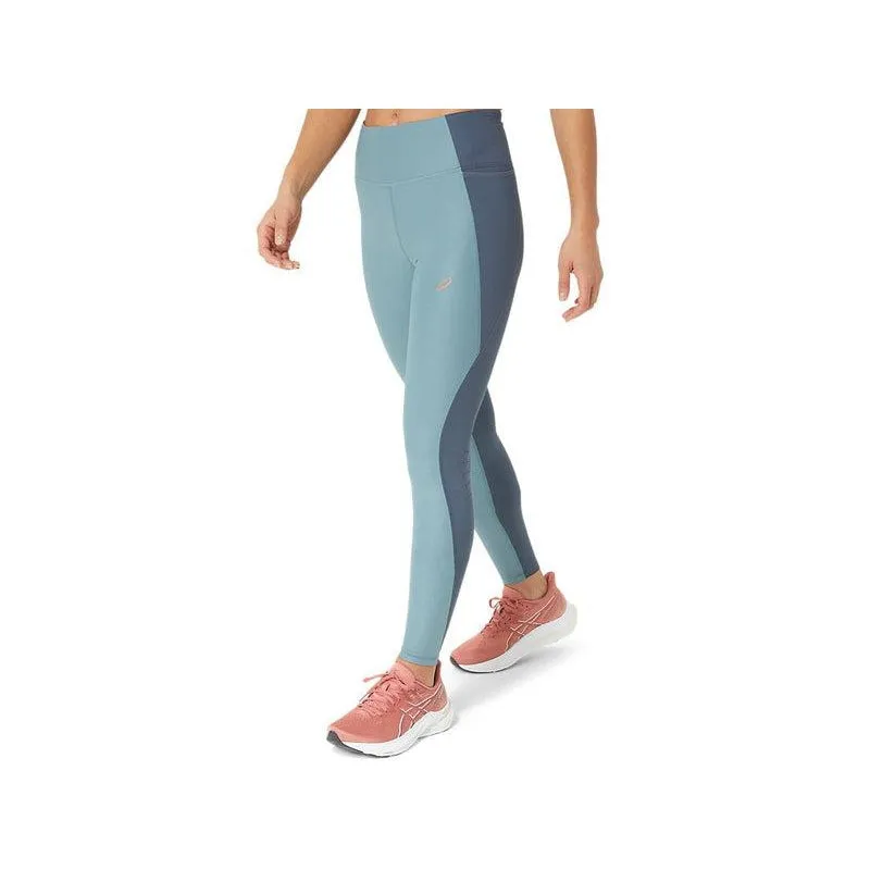 ASICS WOMENS NAGINO RUN TIGHT - FOGGY TEAL/TARMAC