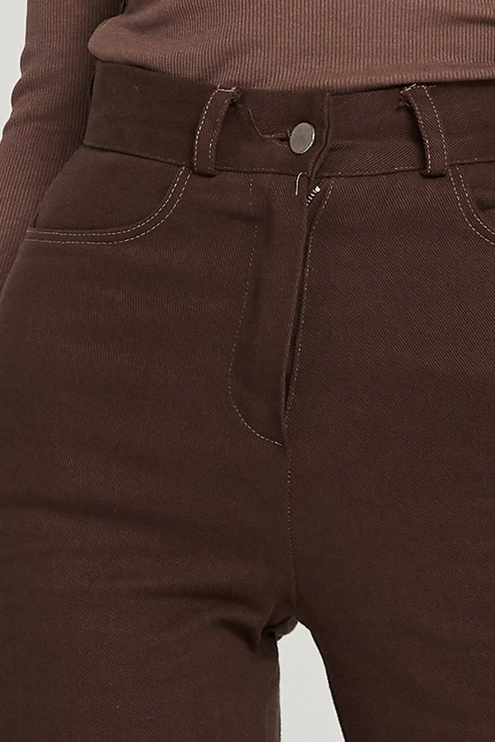 Aspen Bootcut Pants w/Raw Hem