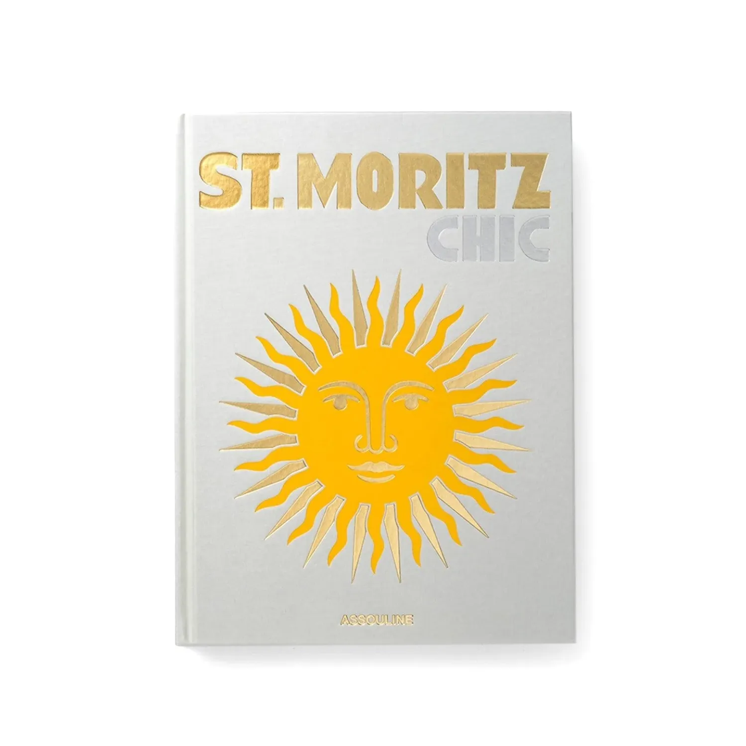 Assouline St. Moritz Chic Silk Hardcover Book