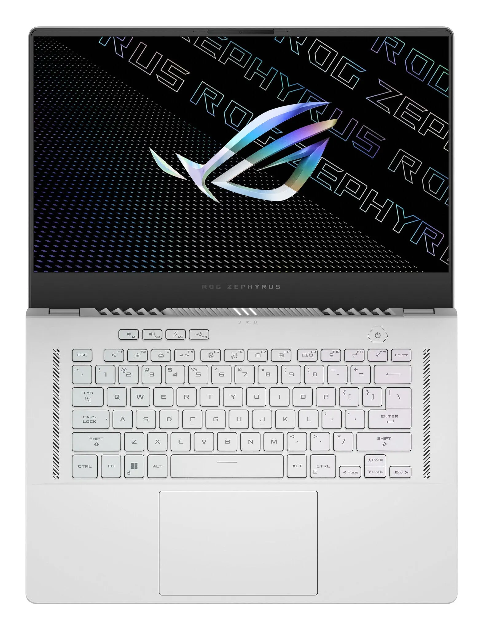 ASUS ROG Zephyrus G15 GA503RS-HQ016W laptop 39.6 cm (15.6") Wide Quad HD AMD Ryzen™ 7 6800HS 16 GB DDR5-SDRAM 1 TB SSD NVIDIA GeForce RTX 3080 Wi-Fi 6E (802.11ax) Windows 11 Home White