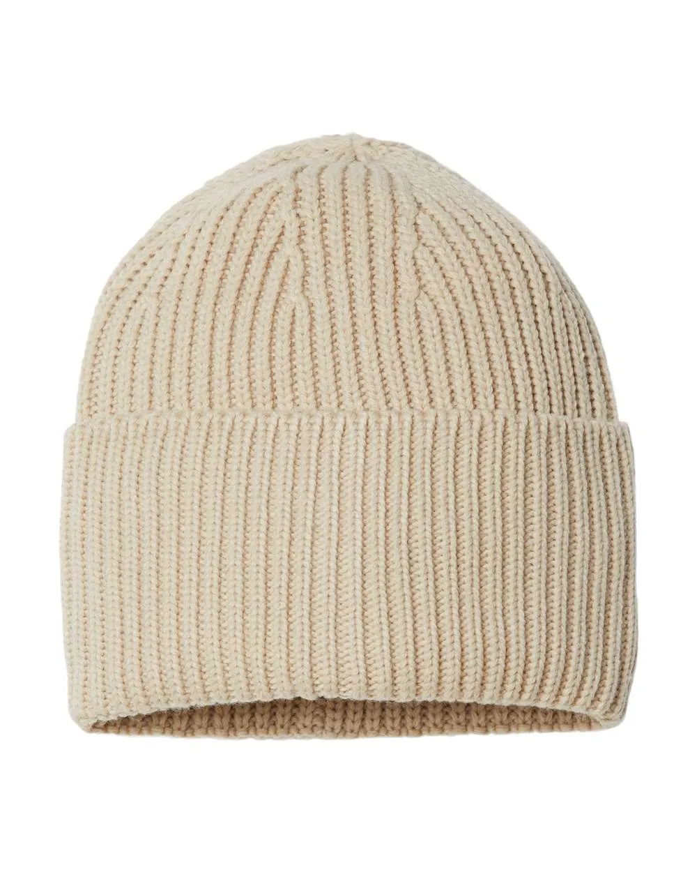 Atlantis Headwear OAK - Sustainable Chunky Rib Knit Cap, Beanie