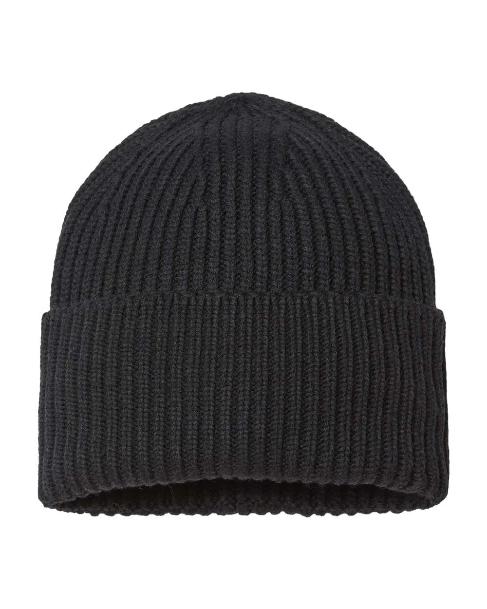 Atlantis Headwear OAK - Sustainable Chunky Rib Knit Cap, Beanie