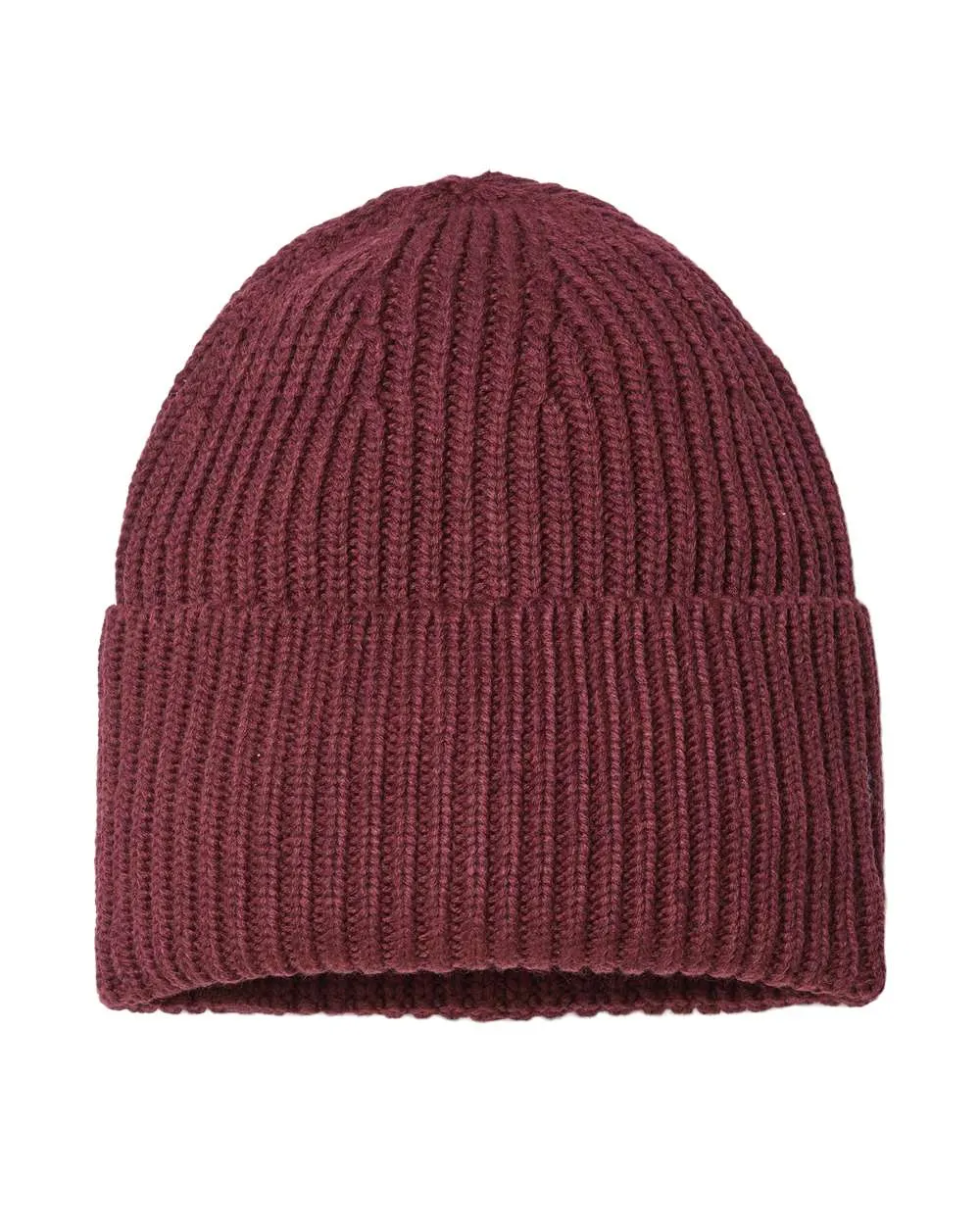 Atlantis Headwear OAK - Sustainable Chunky Rib Knit Cap, Beanie