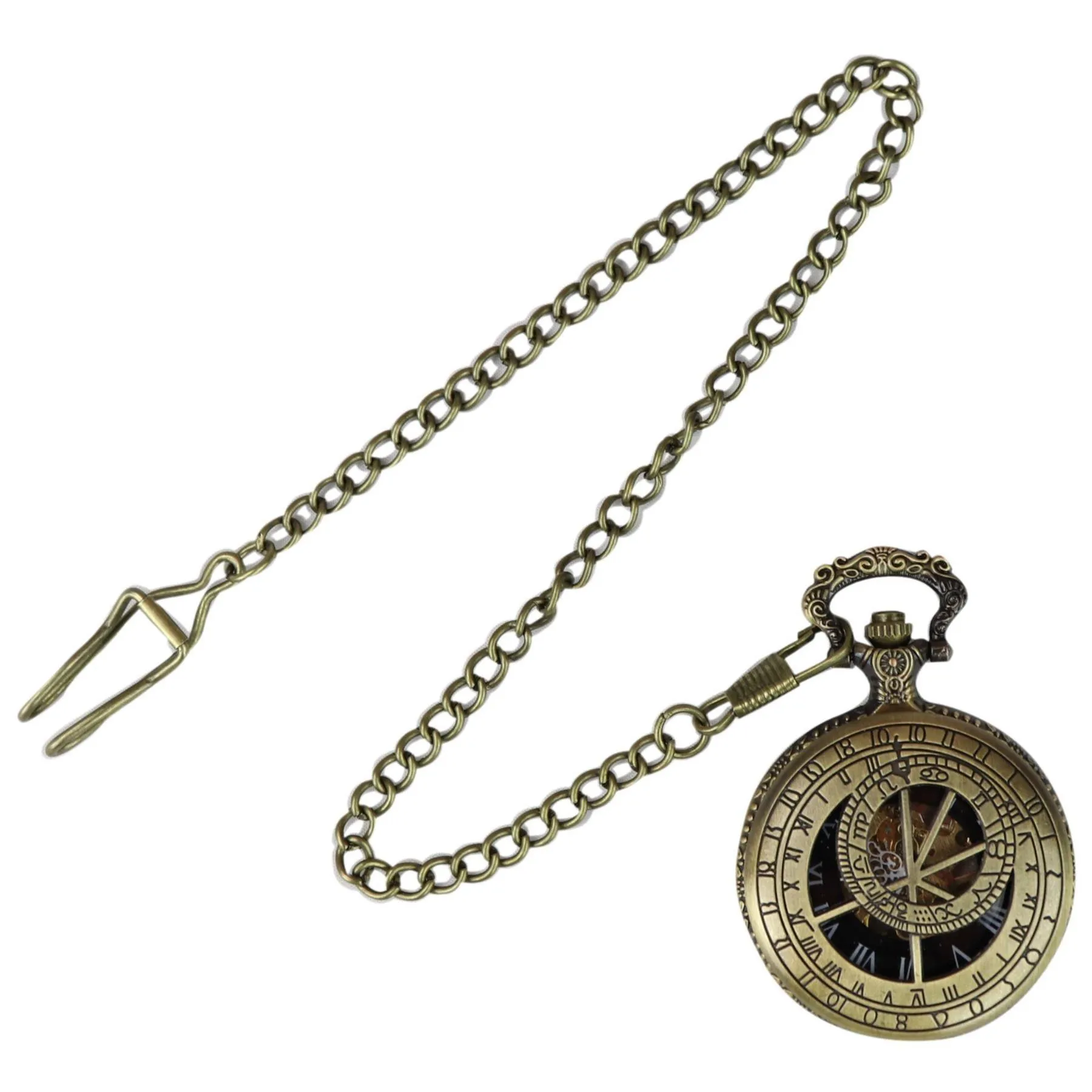 Automatic Mechanical 1920's Blinders Pocket Watch Vintage Retro