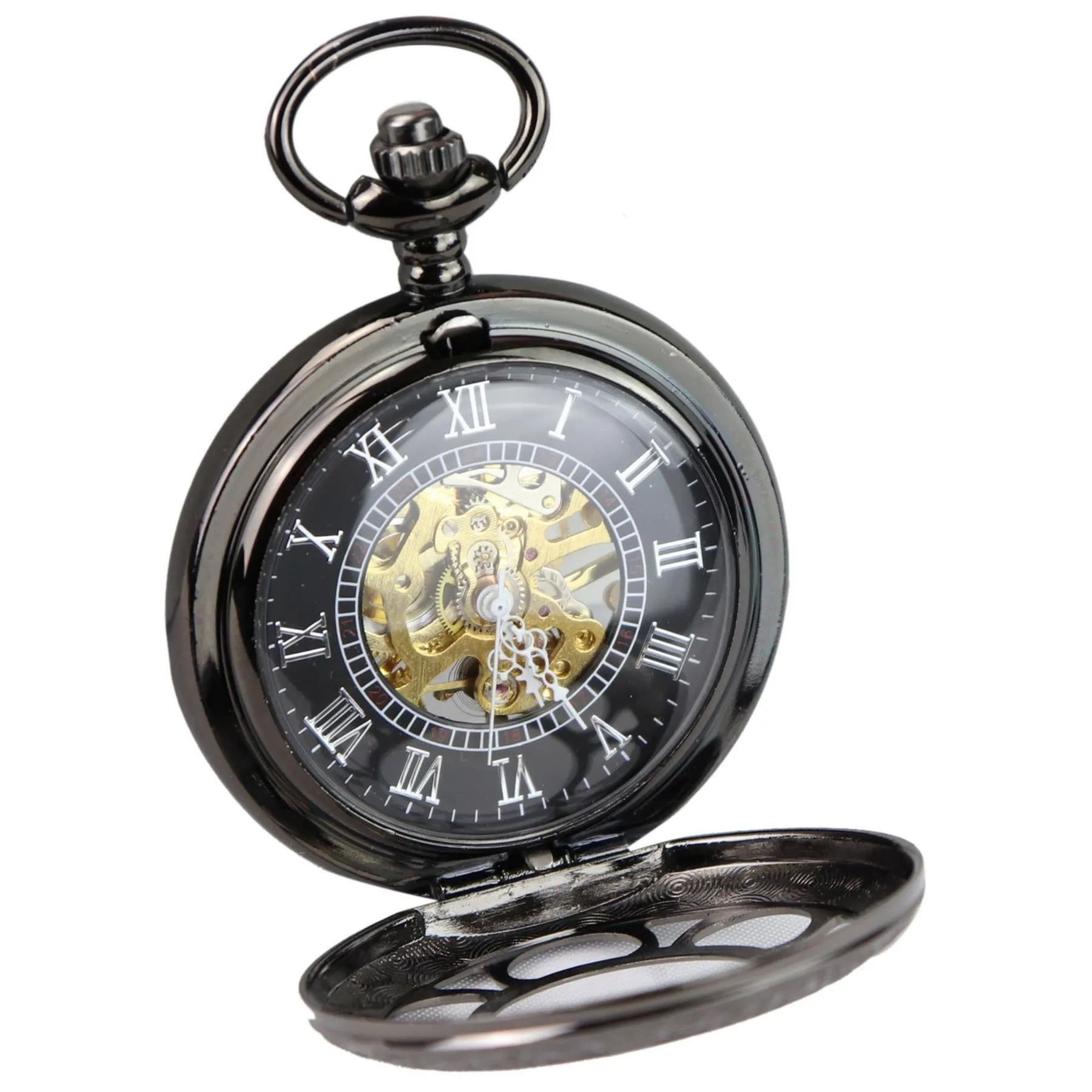 Automatic Mechanical 1920's Blinders Pocket Watch Vintage Retro