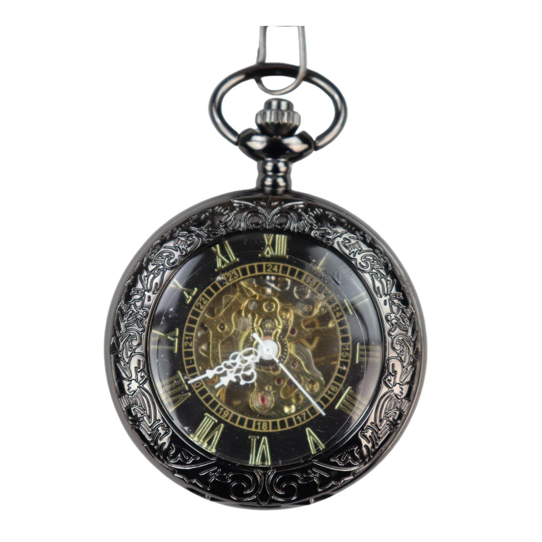 Automatic Mechanical 1920's Blinders Pocket Watch Vintage Retro