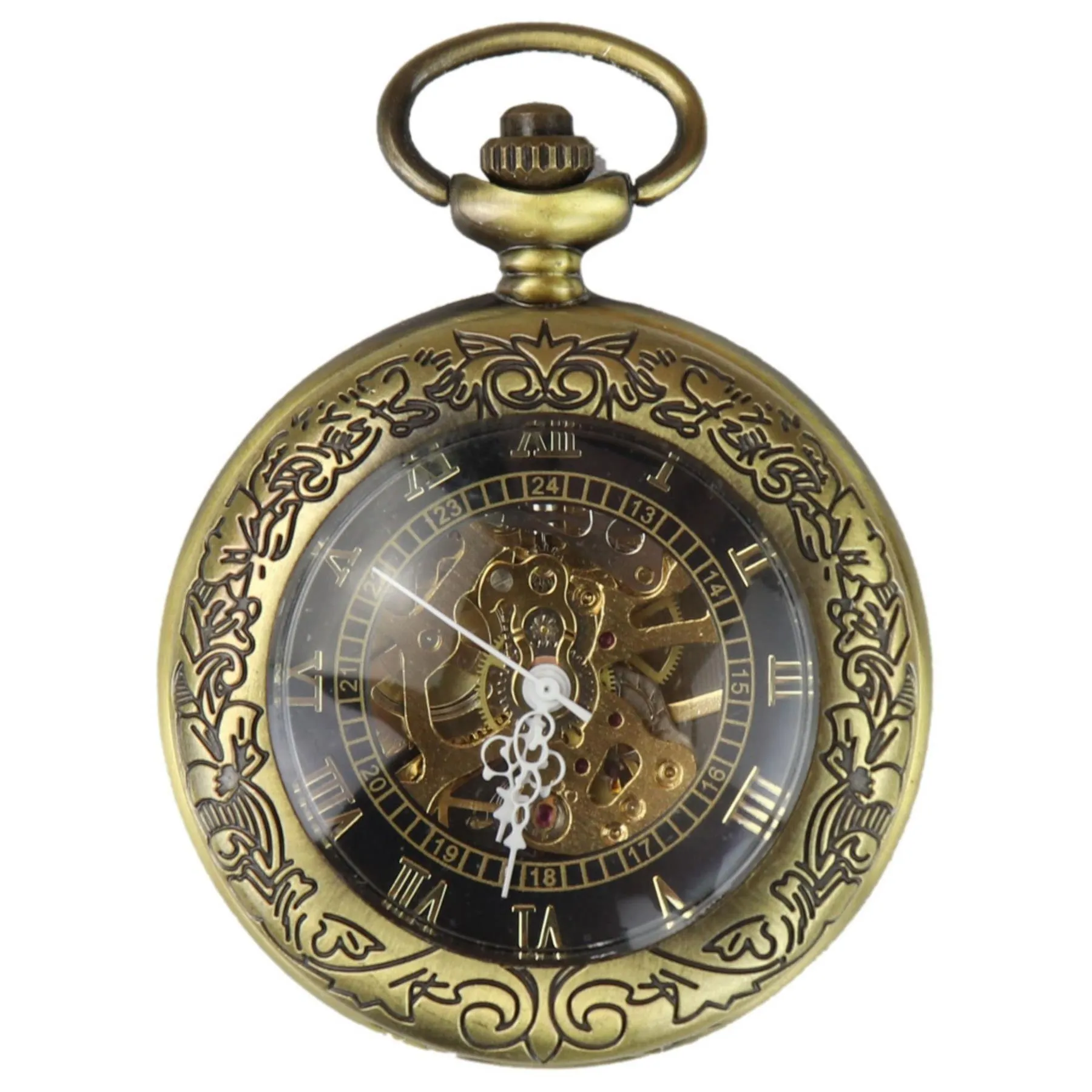 Automatic Mechanical 1920's Blinders Pocket Watch Vintage Retro