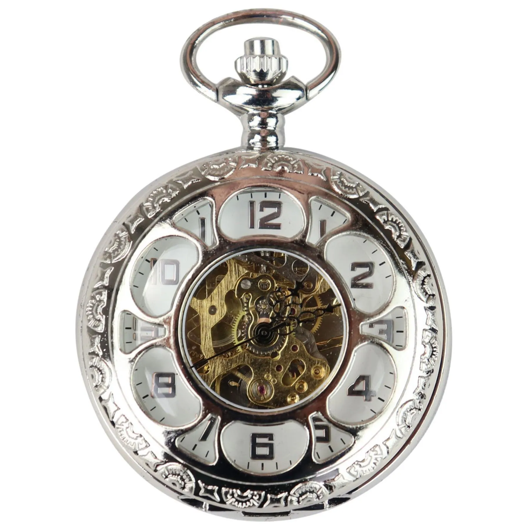 Automatic Mechanical 1920's Blinders Pocket Watch Vintage Retro