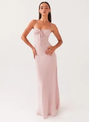 Aveline Maxi Dress - Mauve