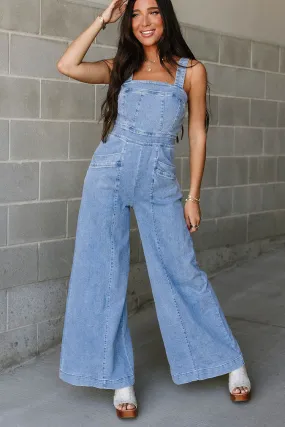 Avery Denim Jumpsuit