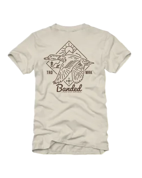 Banded Minimalistic Lifestyle Short Sleeve Tee