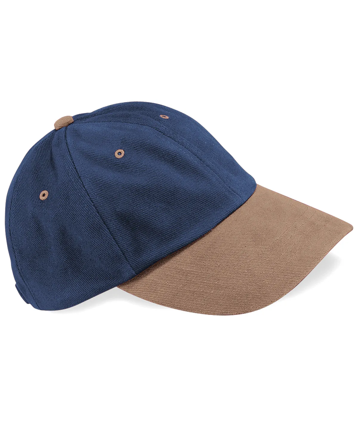 Beechfield Low Profile Dual Tone Heavy Brushed Cotton Cap (BC057)