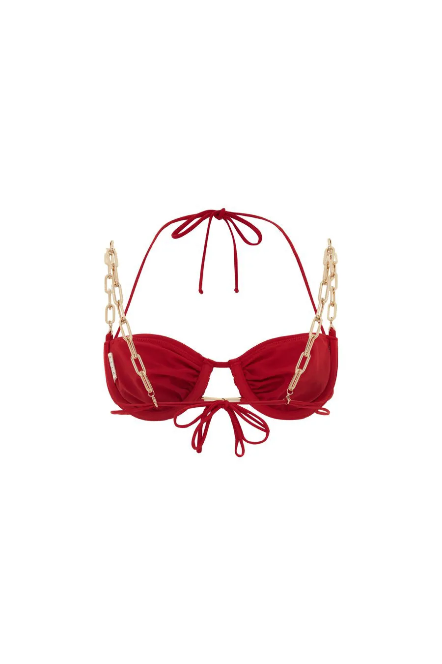 Belly Dance Bikini Top- Red