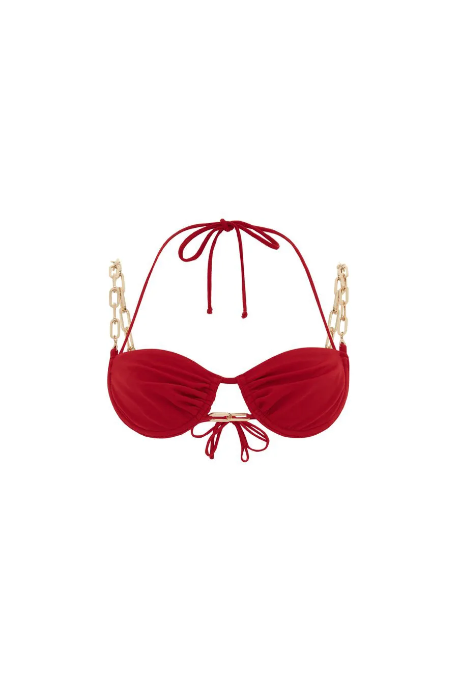 Belly Dance Bikini Top- Red