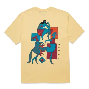 by Parra Down Under T-Shirt 'Cream'