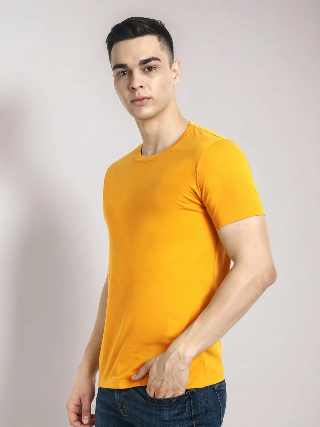 Cam Men's Mustard T-shirt