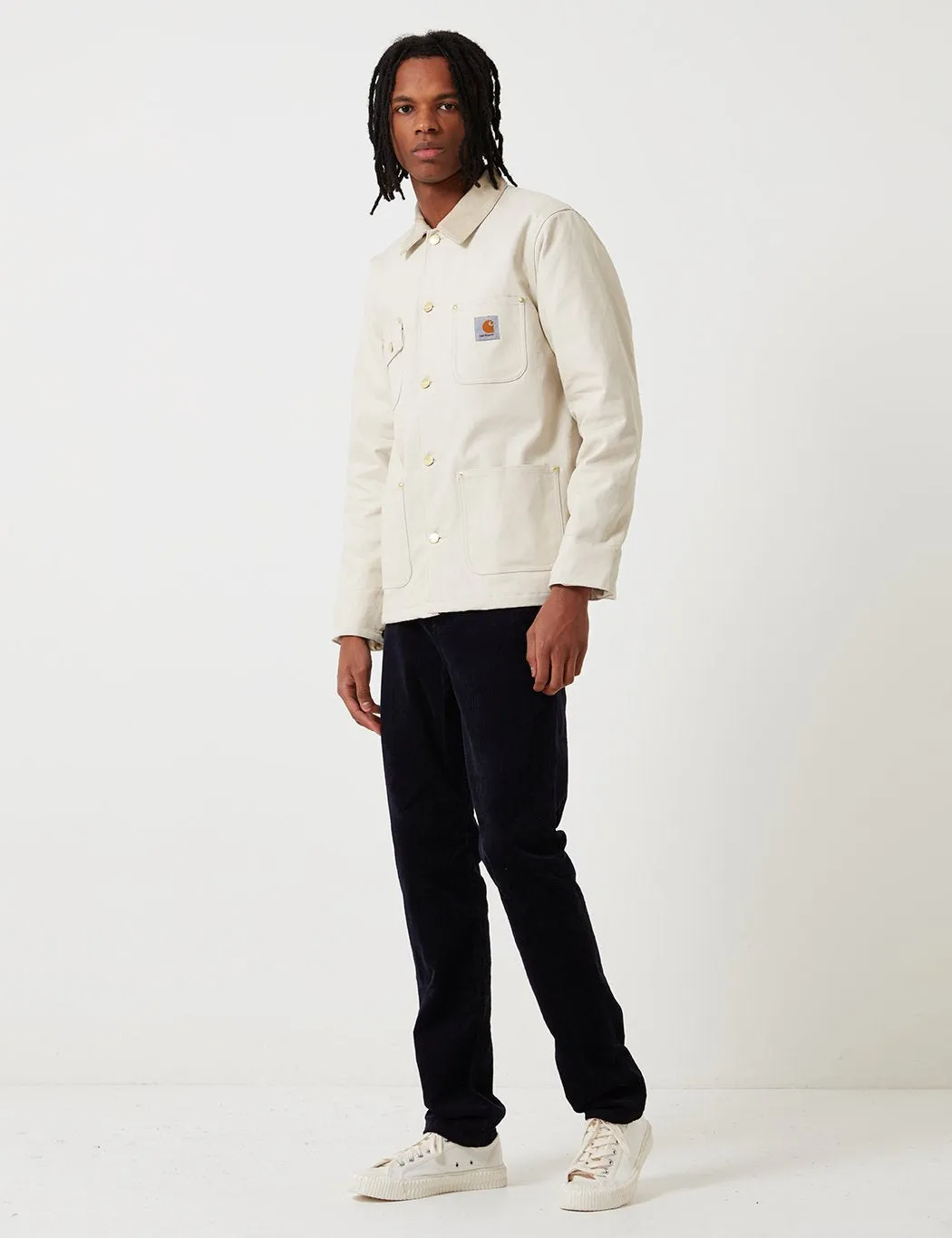 Carhartt-WIP Michigan Chore Jacket (Blanket Lined) - Oats