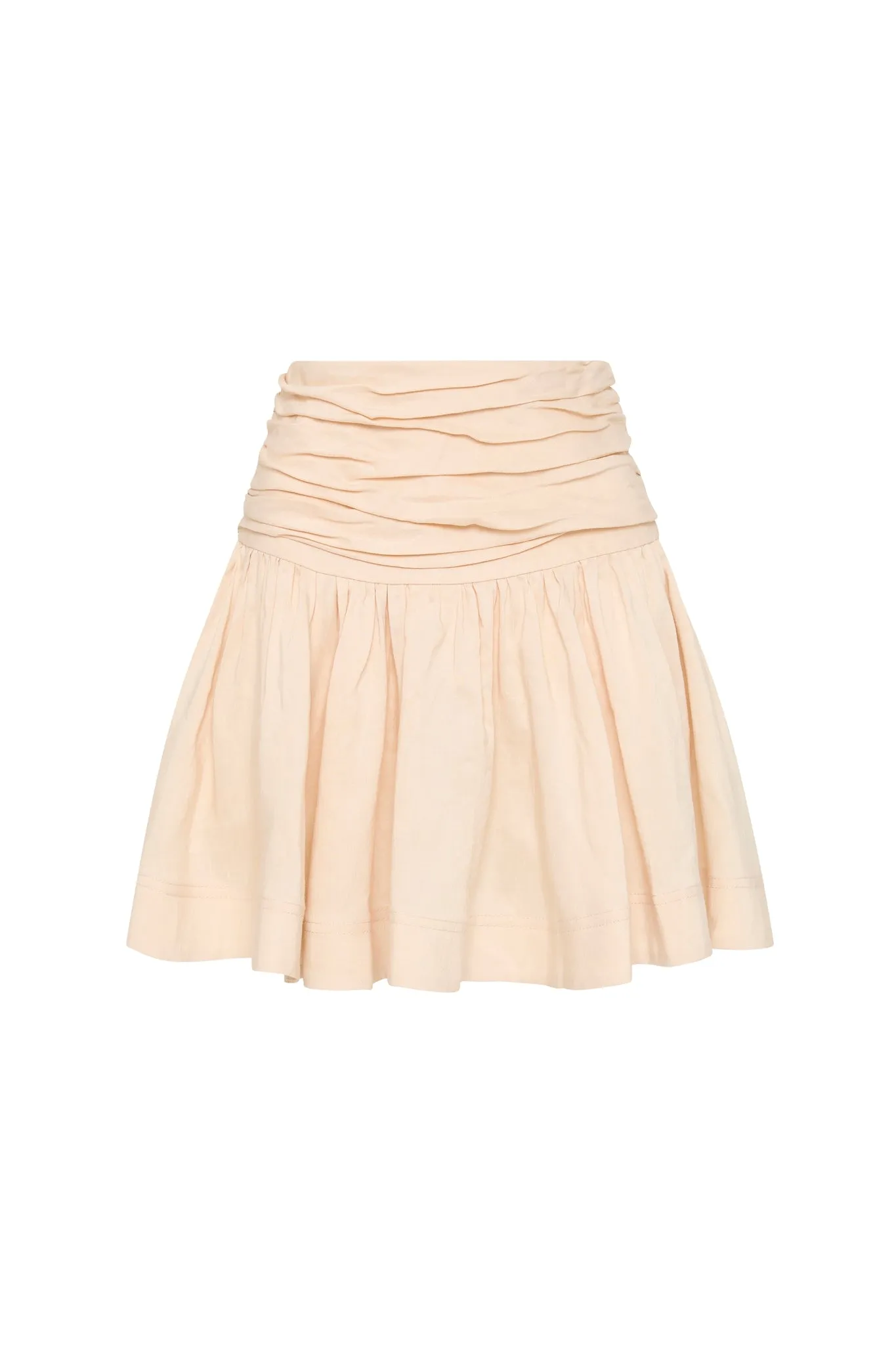 Cari Ruched Waist Mini Skirt