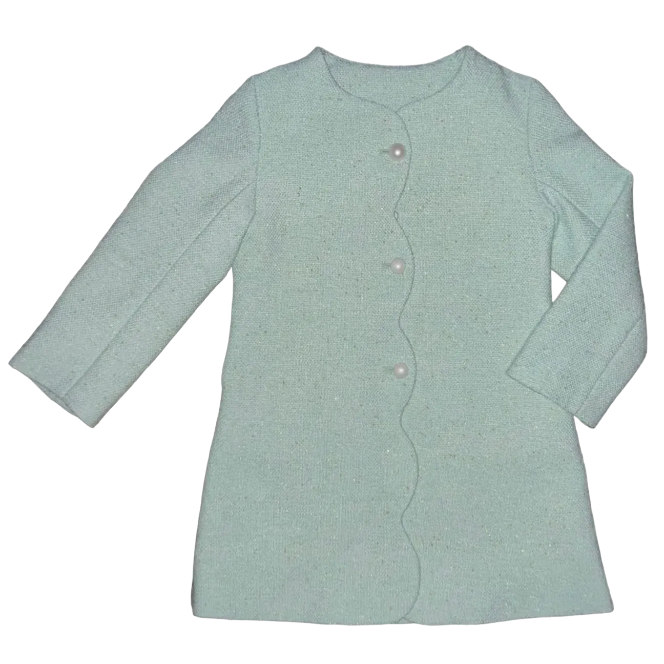 Charleston Carriage Coat- Beach Glass Blue