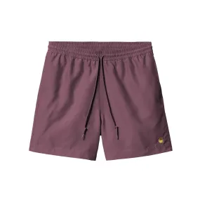 Chase Swim Trunks (Dusty Fuchsia/Gold)