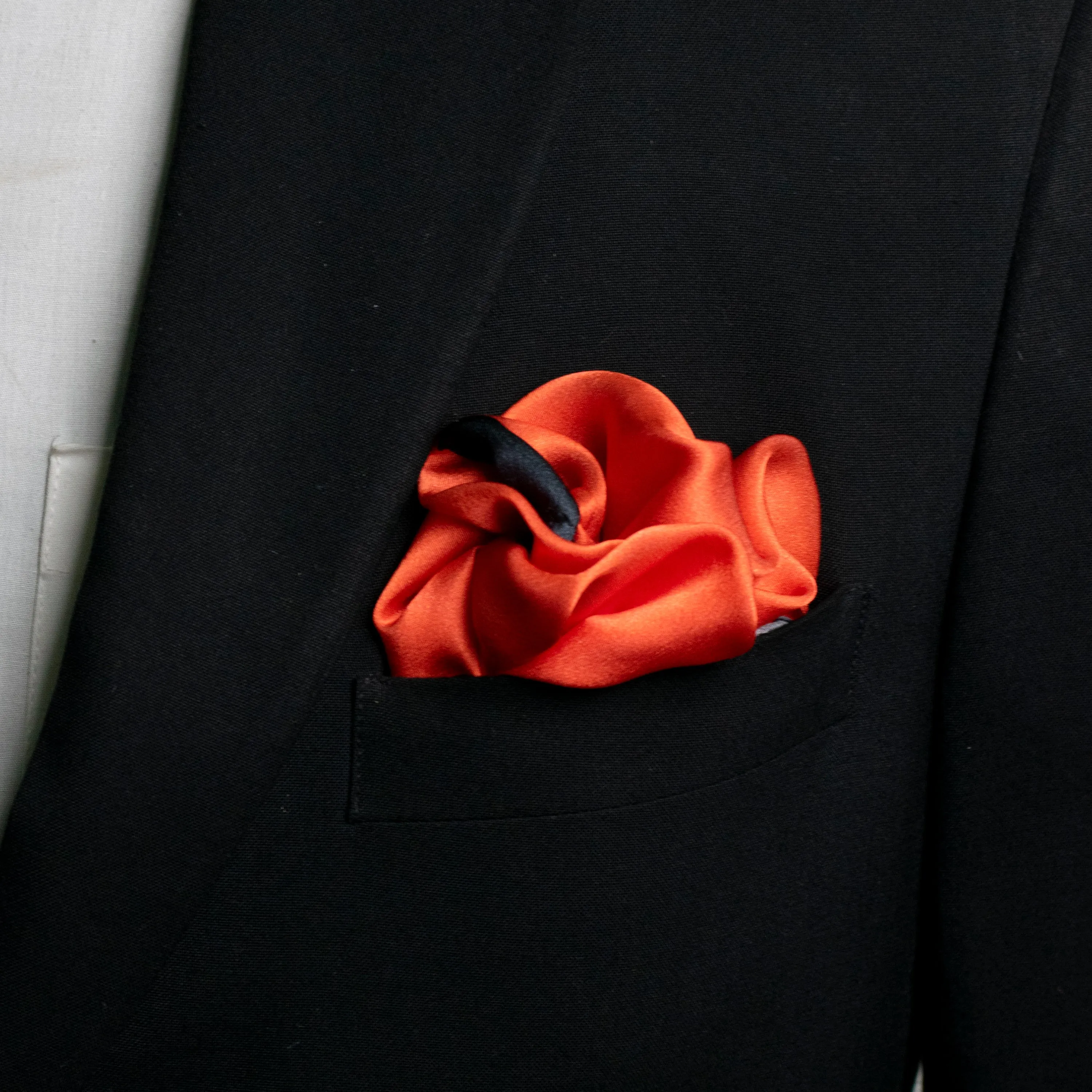 Chokore Coral Pocket Square - Solid Range