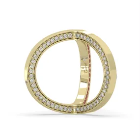 CLARTÉ - 14K Yellow Gold Trisecta Ring