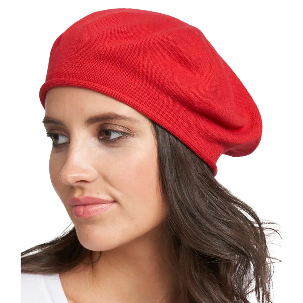 Classic Cotton Beret (30016)