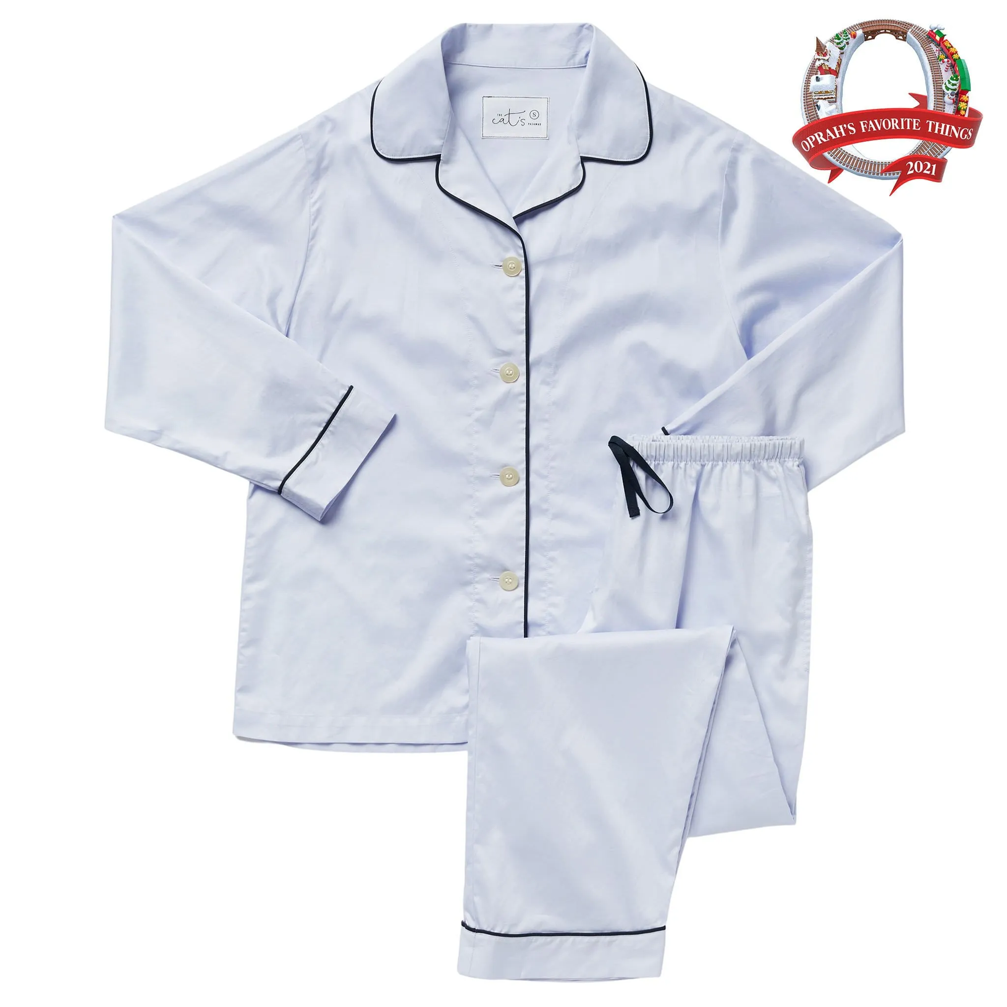 Classic Luxe Pima Pajama - Periwinkle