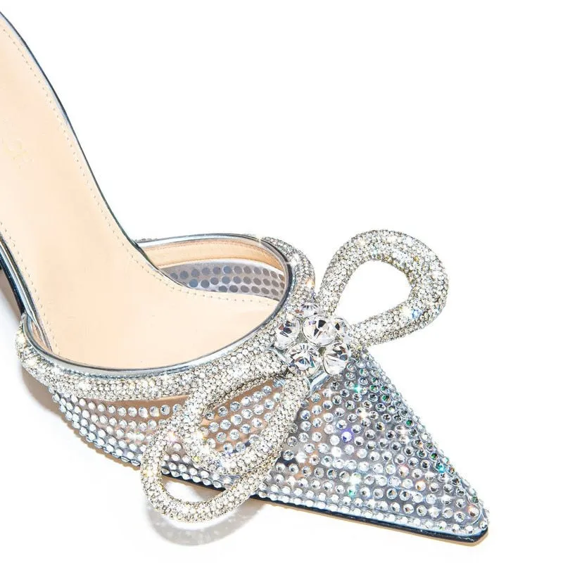 Crystal Bowknot Pumps