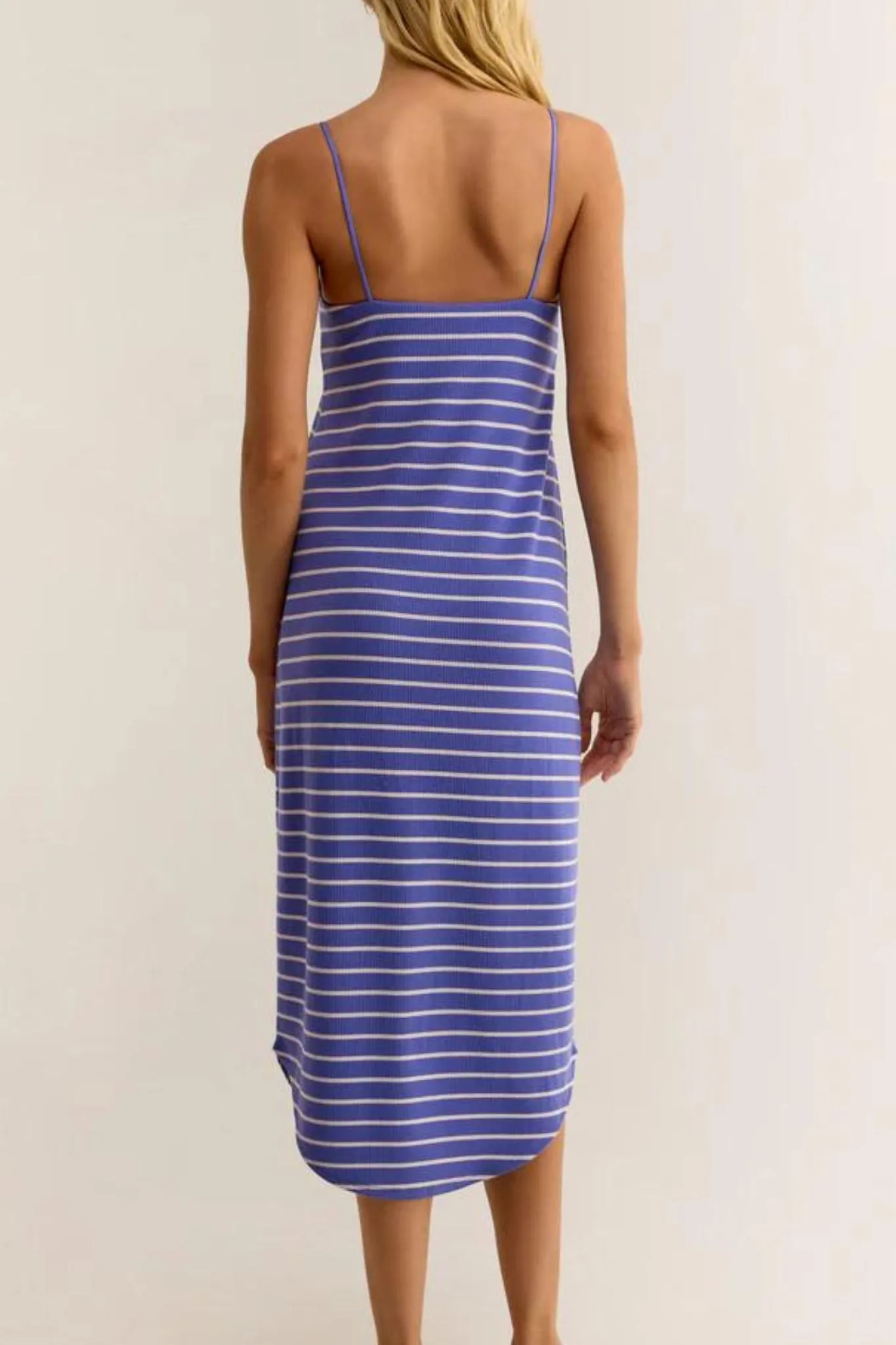 Daytime Stripe Dres in Baja Blue