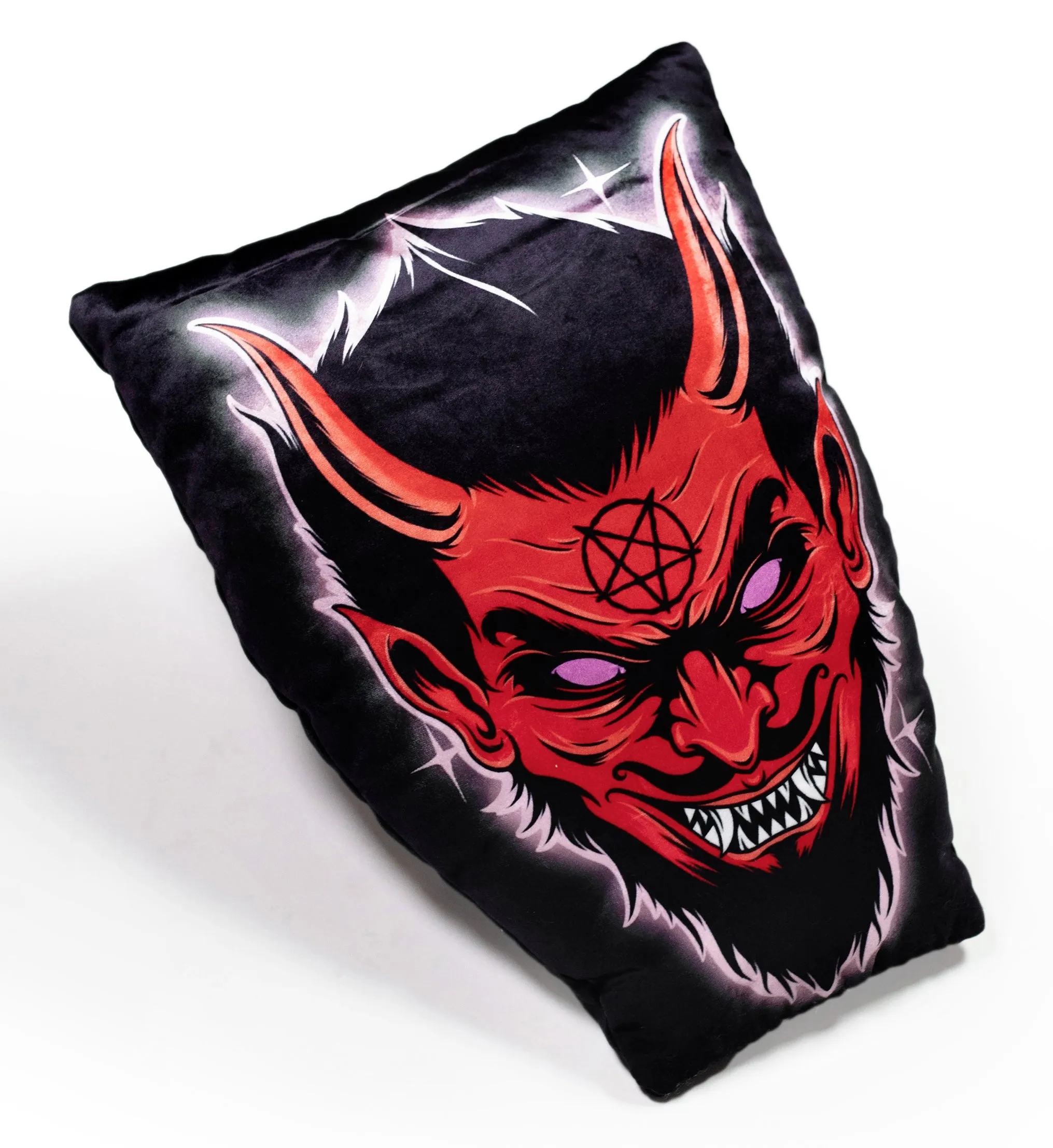 Devil Throw Pillow