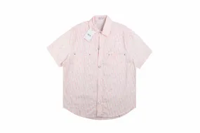 Dior Monogram Shirt (Pink/White)