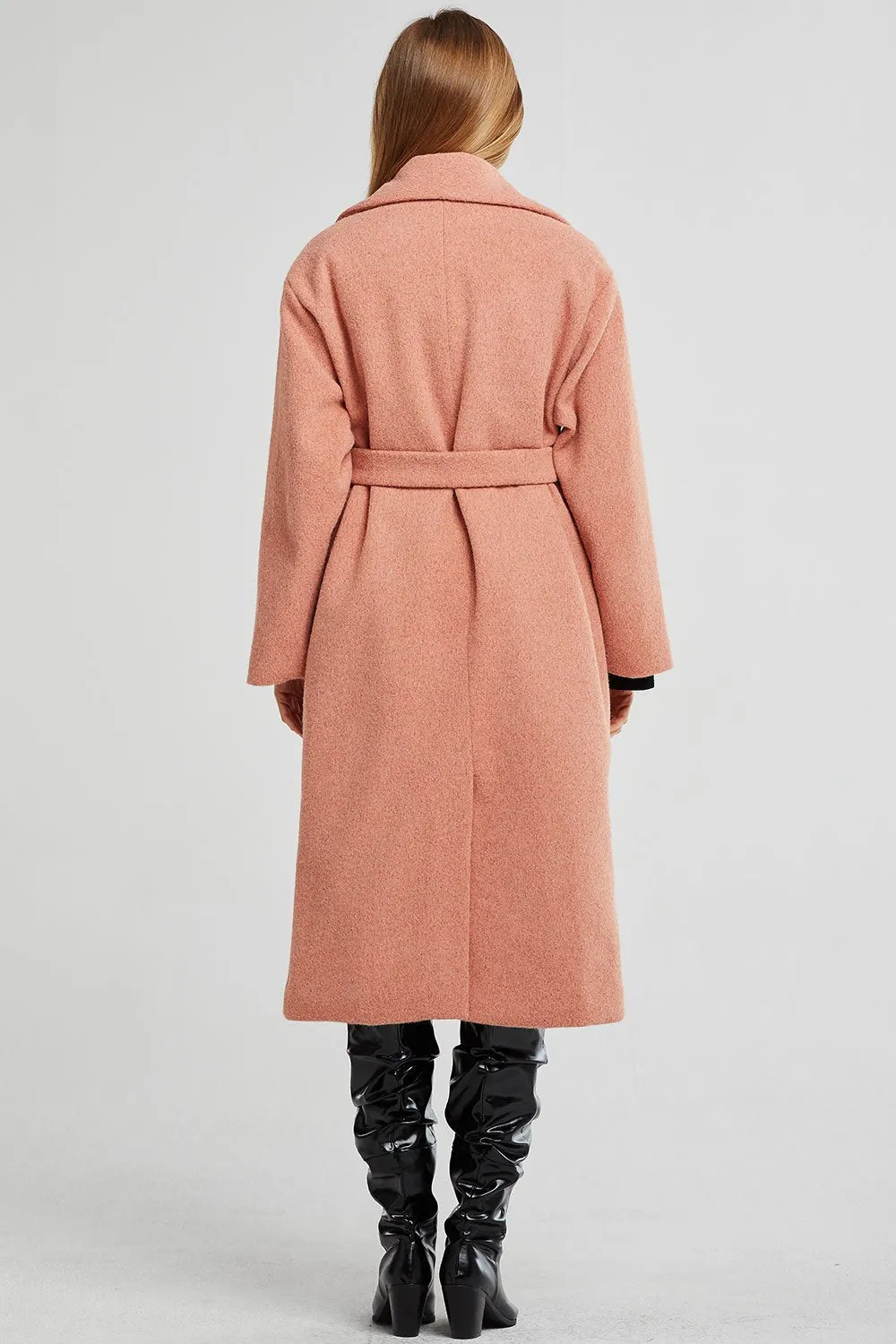 Eleanor Wide Collar Long Coat